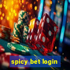 spicy bet login